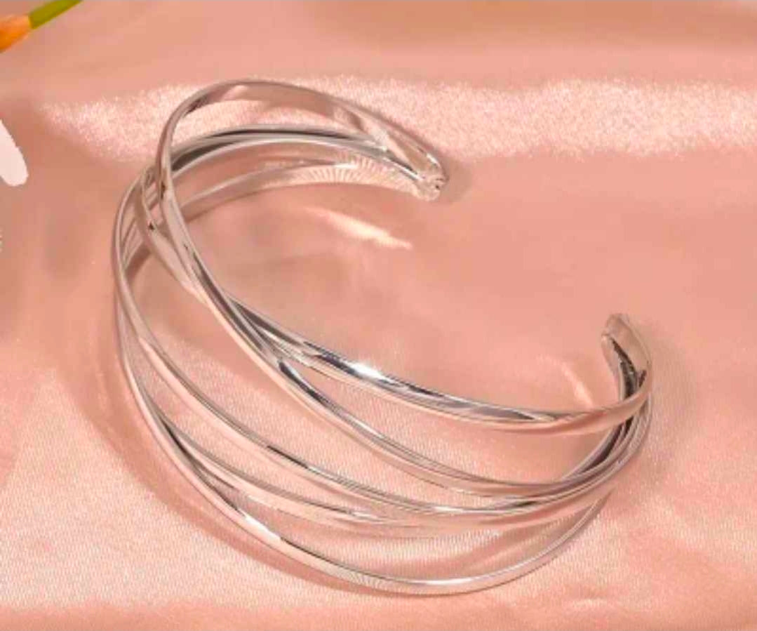 Multi-layered Bangle Bracelet