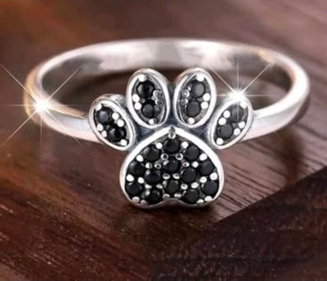 Kitty Paw Ring