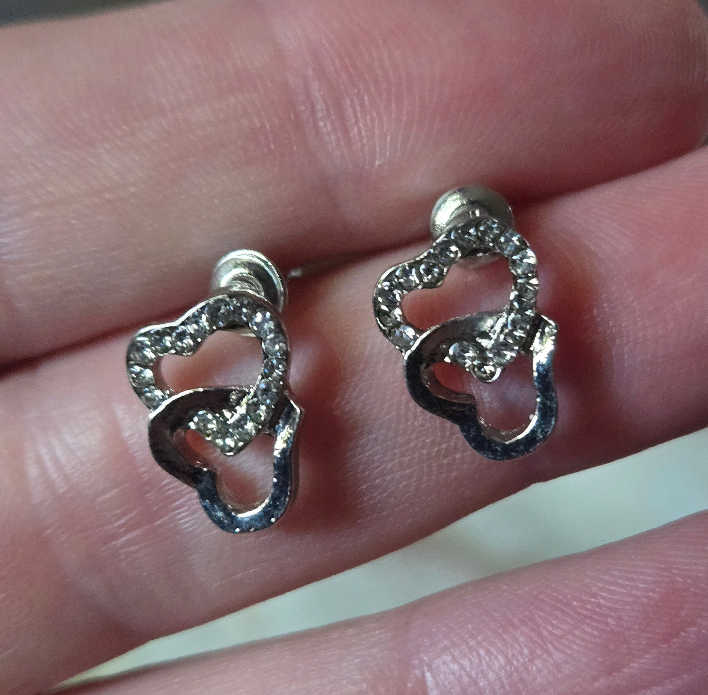 Hearts Stud Earrings