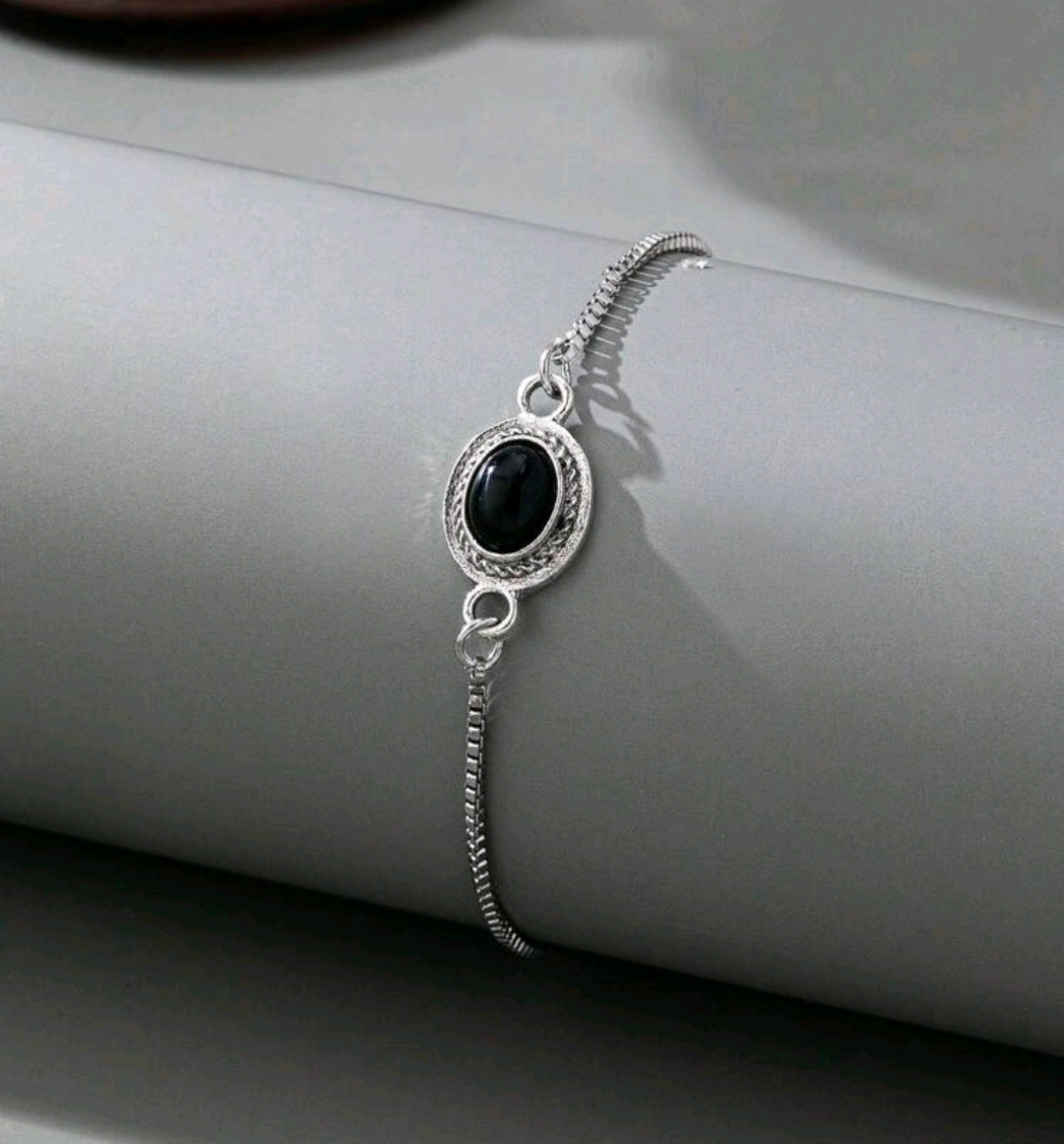 Turquoise Inlaid Bracelet