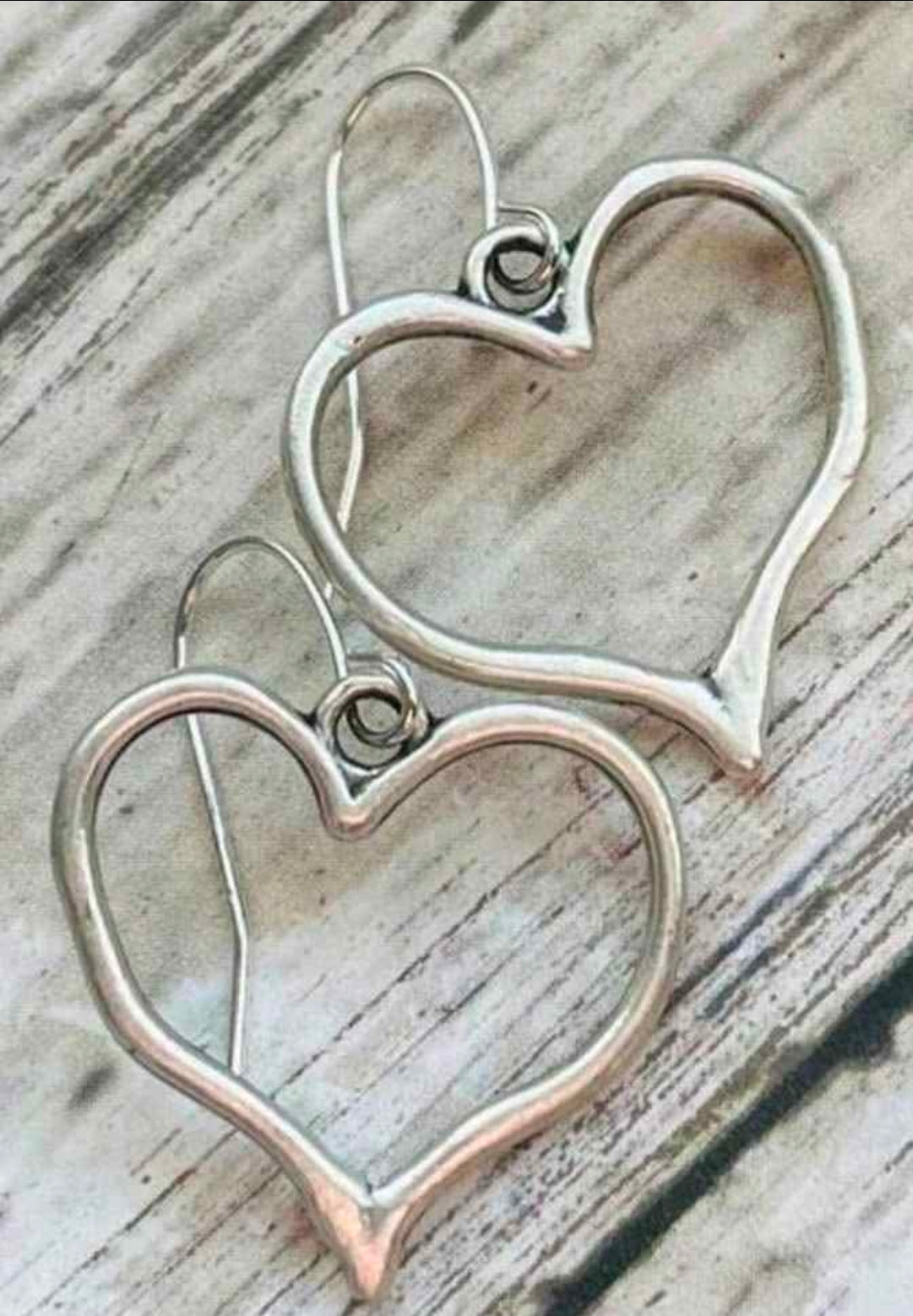 Dangle Heart Earrings
