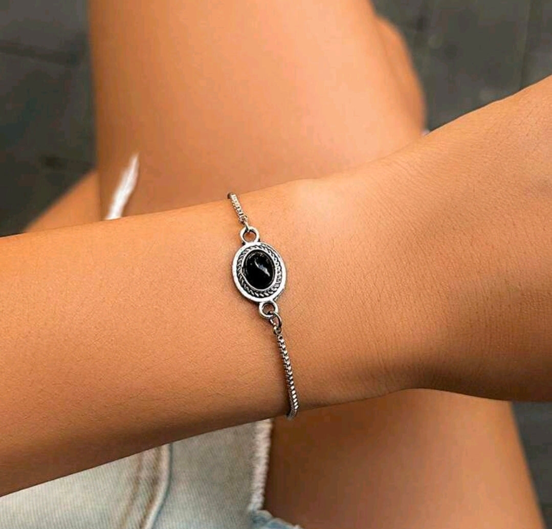 Turquoise Inlaid Bracelet